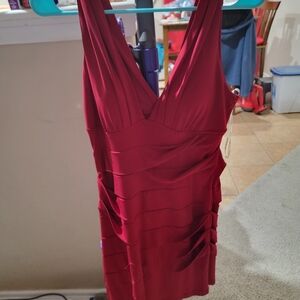 City Triangles size large red dress worn twice (fits like a medium
